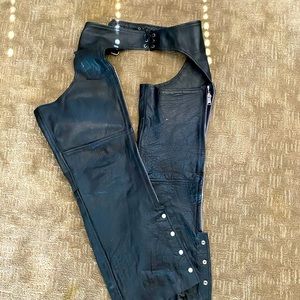 Leather chaps